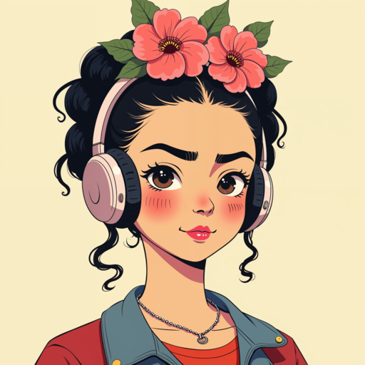 Frida Kahlo playlist portrait